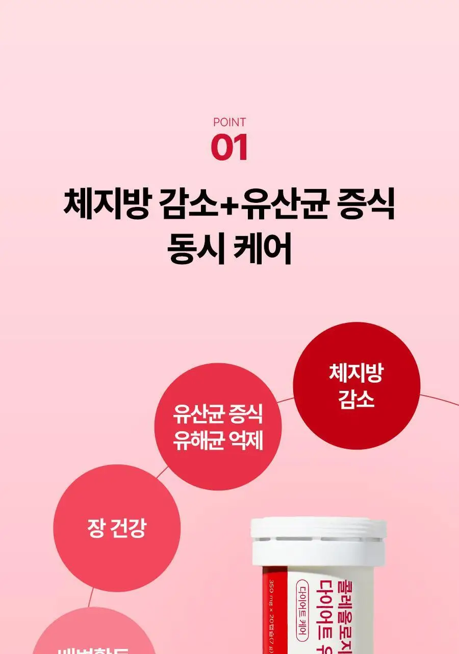[1등 유산균] 콜레올로지 컷 다이어트 유산균 14/20캡슐 (7/10일분) 상세페이지 24